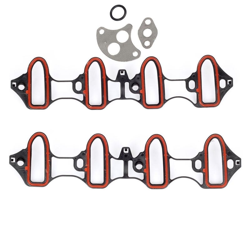 Vincos Intake Manifold Gasket Ms92211 Ms18007 Ms4657 Ms16340 Compatible with Tahoe 00-03 5.3l 4.8l Silverado/Sierra 01-03 6.0L Silverado/Sierra/Yukon XL/Suburban/Avalanche 1500 02 03 5.3L - Image 5